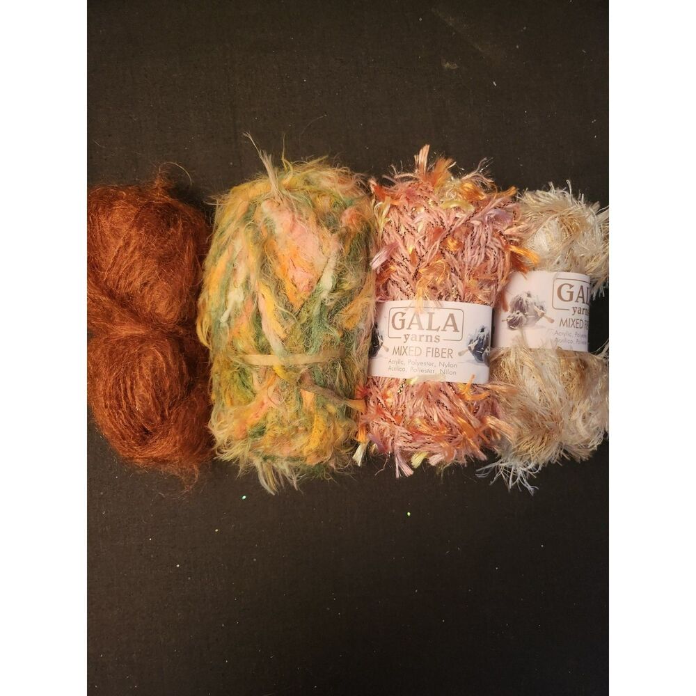 4 Skeins of Specialty Yarns B15